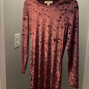 Midi velvet Michael Kors dress